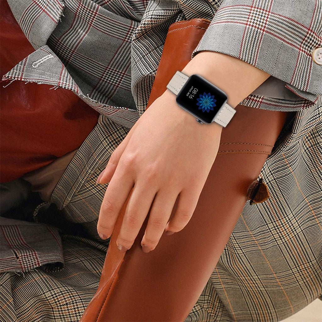 Mega slidstærk Xiaomi Mi Watch Ægte læder Rem - Flerfarvet#serie_4