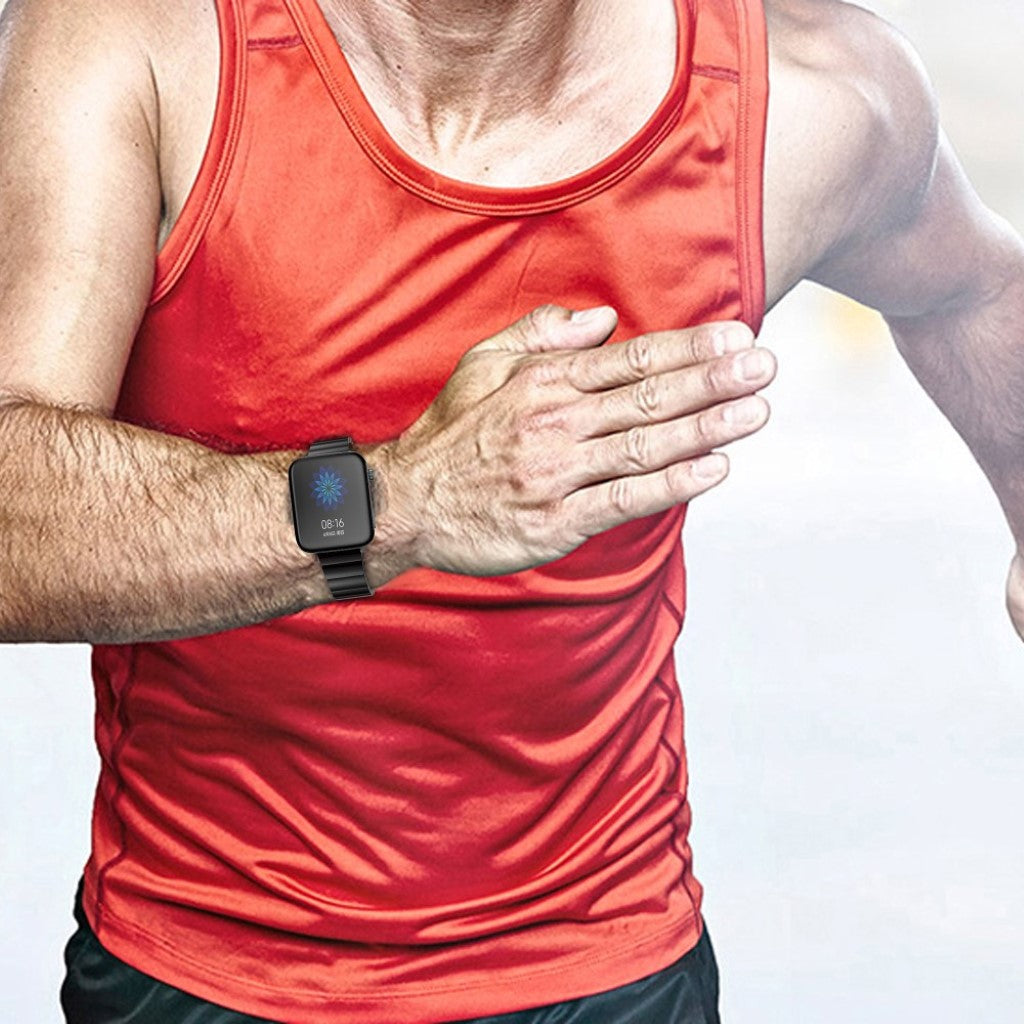 Godt Xiaomi Mi Watch Metal Rem - Sort#serie_1