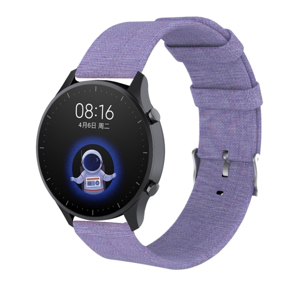 Super hårdfør Xiaomi Watch Color Nylon Rem - Lilla#serie_6