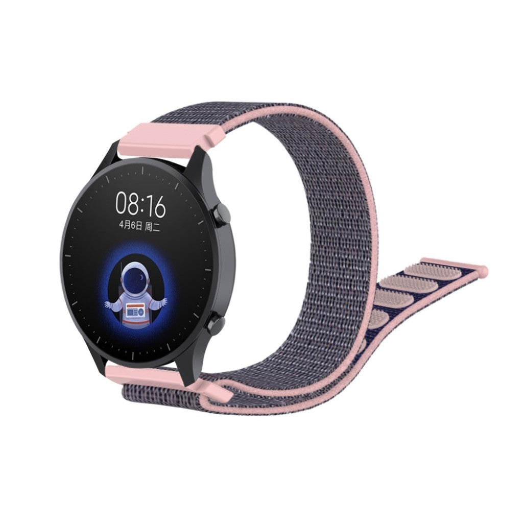 Helt vildt fed Xiaomi Watch Color Nylon Rem - Pink#serie_5