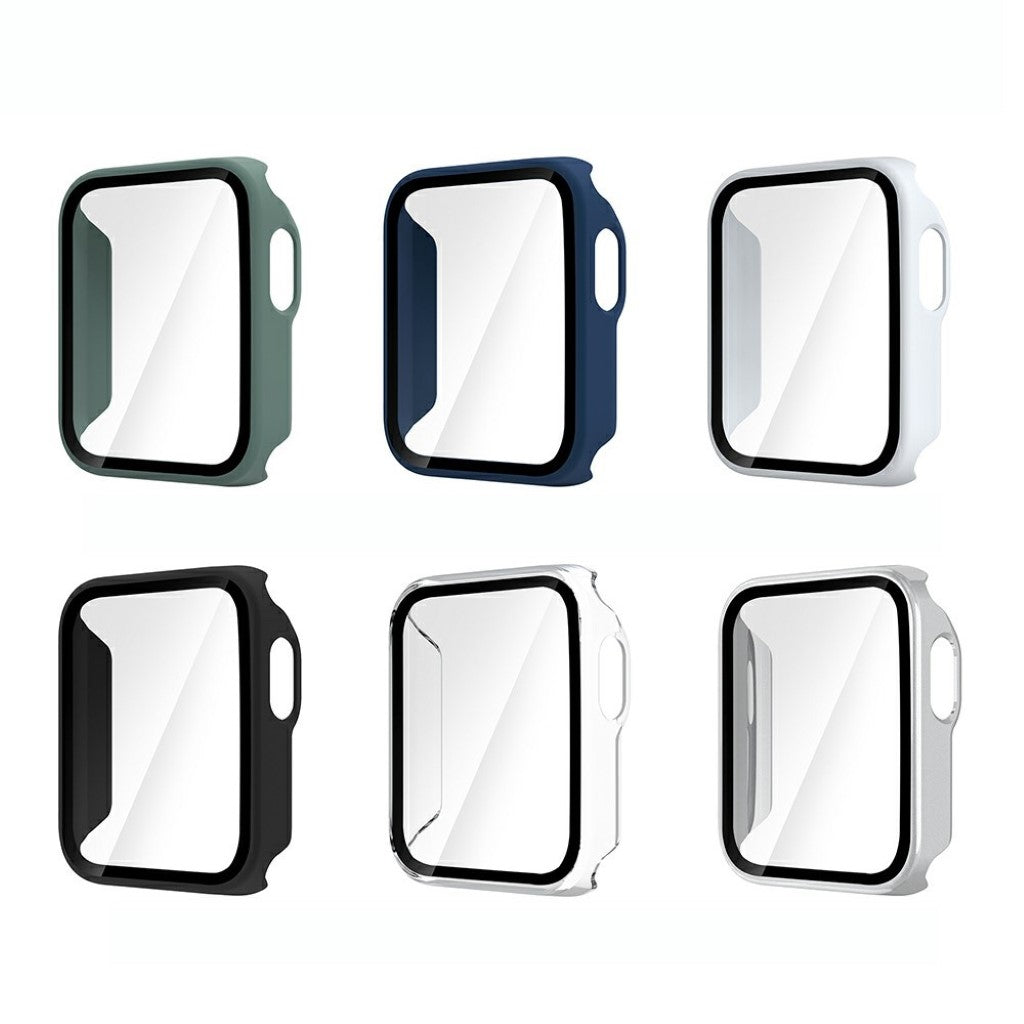 Rigtigt Fed Xiaomi Redmi Watch Silikone og Glas Cover - Sort#serie_1