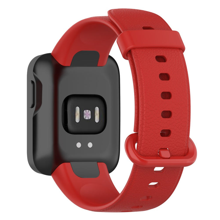 Smuk Xiaomi Redmi Watch Silikone Rem - Rød#serie_5