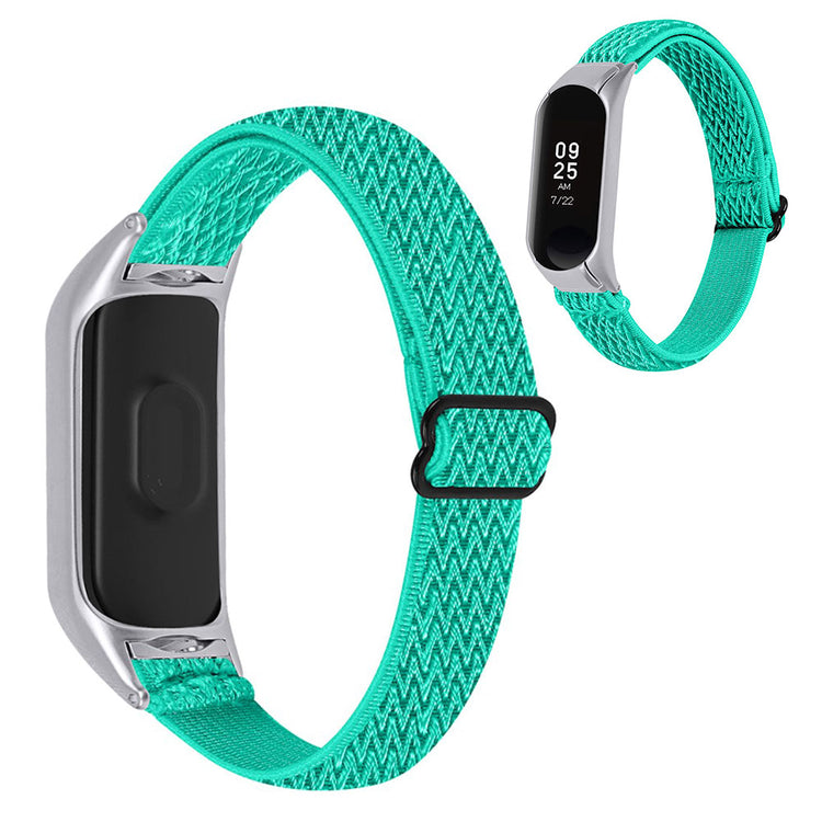 Vildt nydelig Xiaomi Mi Band 5 Nylon Rem - Grøn#serie_1