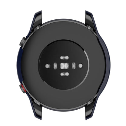 Super Pænt Xiaomi Mi Watch Color Sports Cover med Skærmbeskytter i Plastik og Hærdet Glas - Blå#serie_5