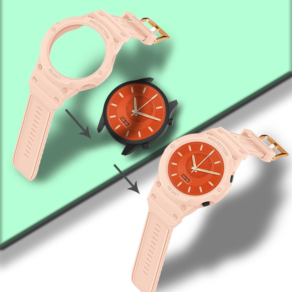 Vildt kønt Xiaomi Mi Watch Color Sports Silikone Urrem - Pink#serie_2