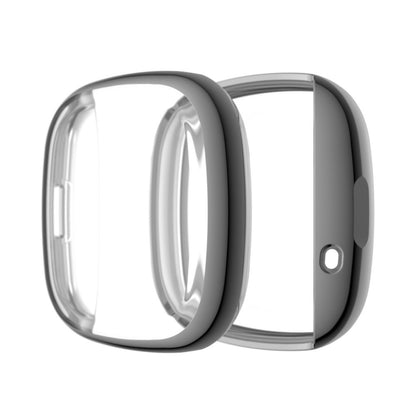 Meget Flot Fitbit Versa 3 / Fitbit Sense Silikone Cover - Sølv#serie_5