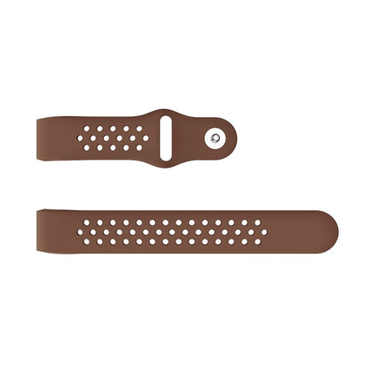 Meget elegant Fitbit Charge 2 Silikone Rem - Brun#serie_10