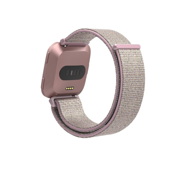 Super hårdfør Fitbit Versa Nylon Rem - Flerfarvet#serie_5