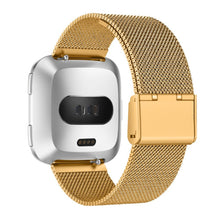 Vildt rart Fitbit Versa Metal Rem - Guld#serie_1