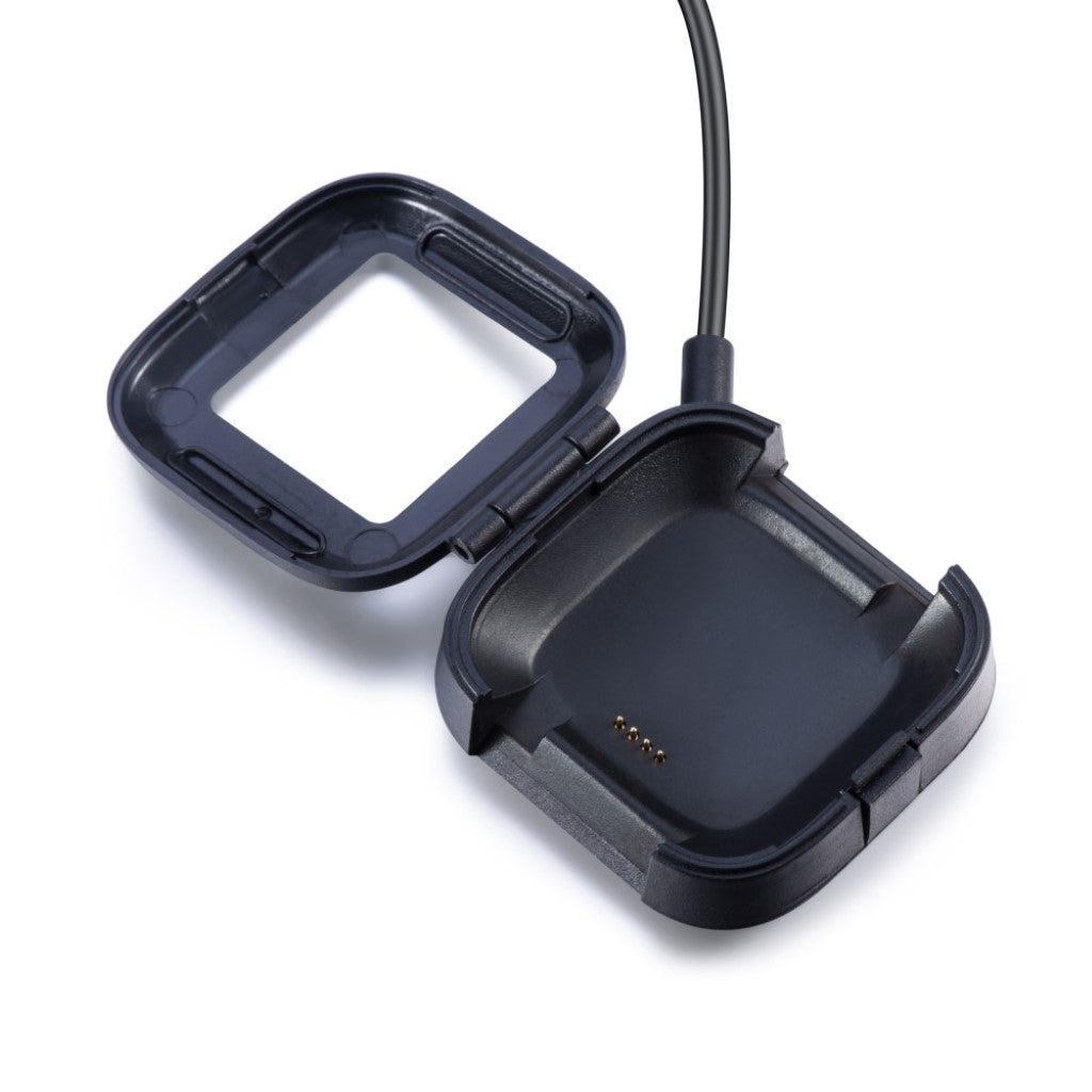 Fitbit Versa Kabel Til Opladnings Dock - Sort#serie_056