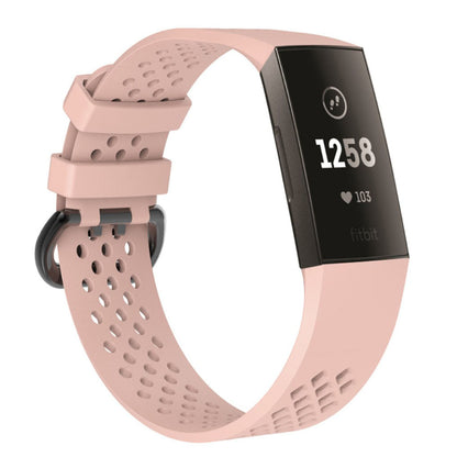 Flot Fitbit Charge 3 Silikone Rem - Pink#serie_8