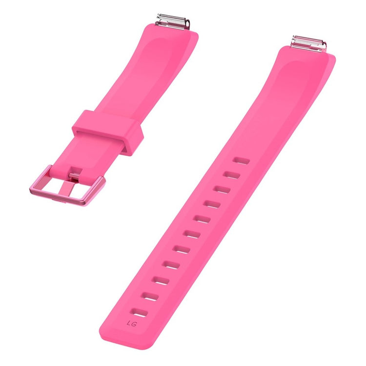 Komfortabel Fitbit Inspire Silikone Rem - Pink#serie_4