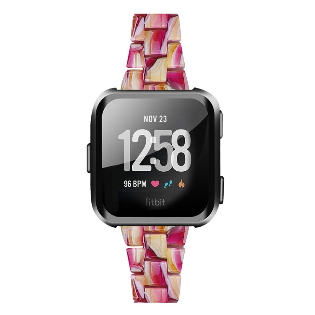 Vildt elegant Fitbit Versa 2 / Fitbit Versa Lite  Rem - Rød#serie_11