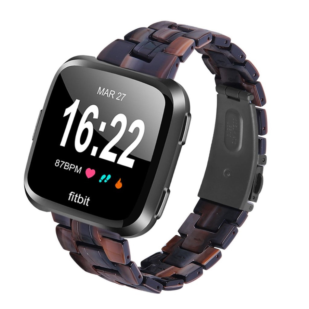 Vildt elegant Fitbit Versa 2 / Fitbit Versa Lite  Rem - Brun#serie_14