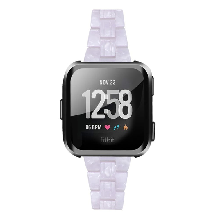 Vildt elegant Fitbit Versa 2 / Fitbit Versa Lite  Rem - Hvid#serie_15