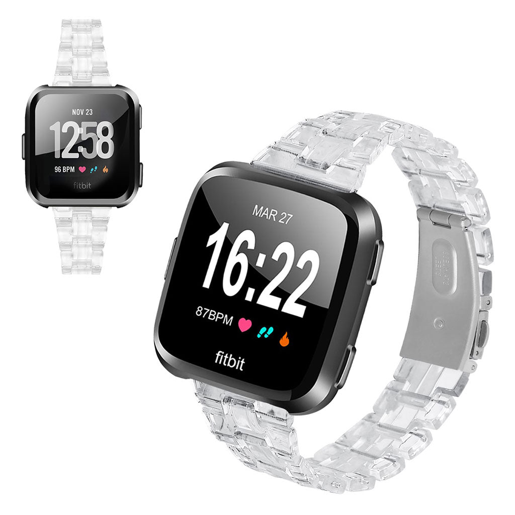 Vildt elegant Fitbit Versa 2 / Fitbit Versa Lite  Rem - Gennemsigtig#serie_18