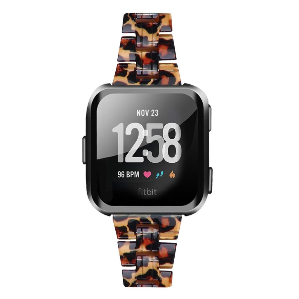 Vildt elegant Fitbit Versa 2 / Fitbit Versa Lite  Rem - Brun#serie_2