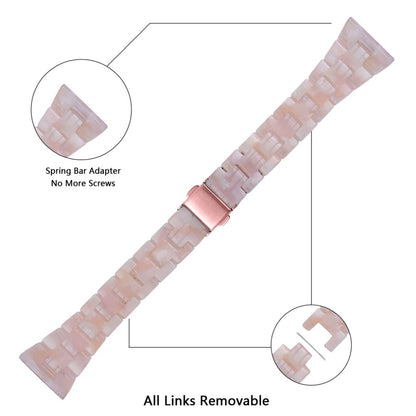 Vildt elegant Fitbit Versa 2 / Fitbit Versa Lite  Rem - Pink#serie_5
