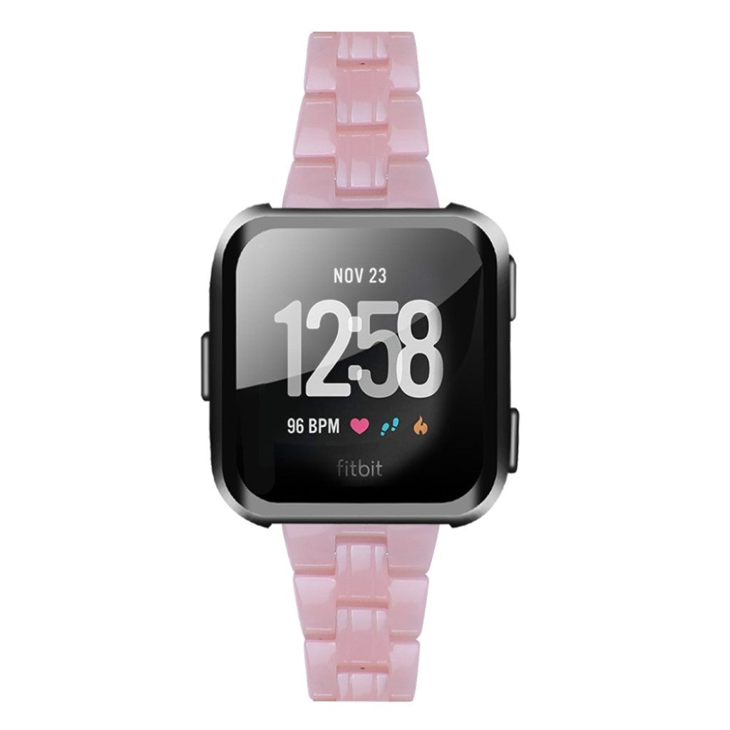 Vildt elegant Fitbit Versa 2 / Fitbit Versa Lite  Rem - Pink#serie_7