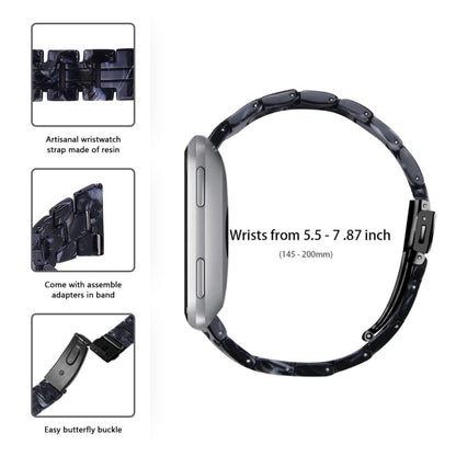 Vildt elegant Fitbit Versa 2 / Fitbit Versa Lite  Rem - Sort#serie_8