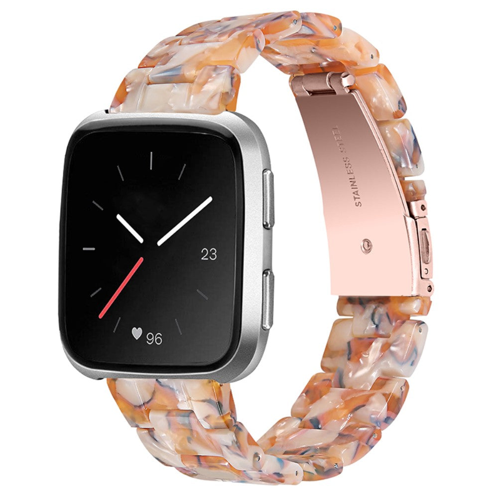 Mega nydelig Fitbit Versa 2 / Fitbit Versa Lite  Rem - Gul#serie_3