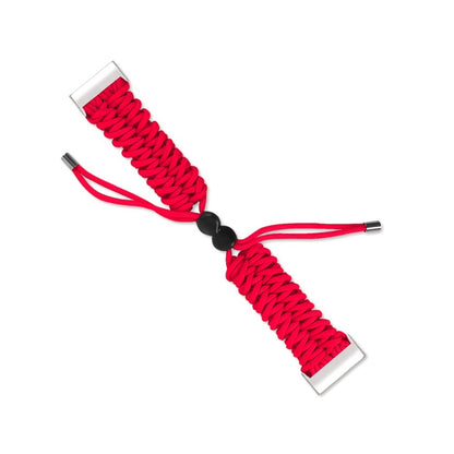 Meget skøn Fitbit Charge 3 / Fitbit Charge 4 Nylon Rem - Rød#serie_4