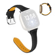 Confortevole Fitbit Versa 3 / Fitbit Sense Vera Pelle Cinturino