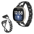 Incredibilmente Fantastico Fitbit Versa 3 / Fitbit Sense Metallo E Strass Cinturino