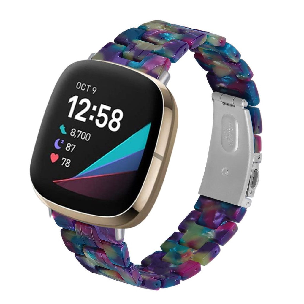 Vildt fint Fitbit Versa 3 / Fitbit Sense  Rem - Flerfarvet#serie_20