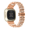 Très élégant Fitbit Versa 3 sangle en métal