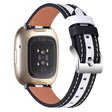 Super Affidabile Fitbit Sense / Fitbit Versa 3 Vera Pelle Cinturino