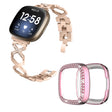 Fitbit Sense 1 / Fitbit Versa 3 Sangle en métal avec coque