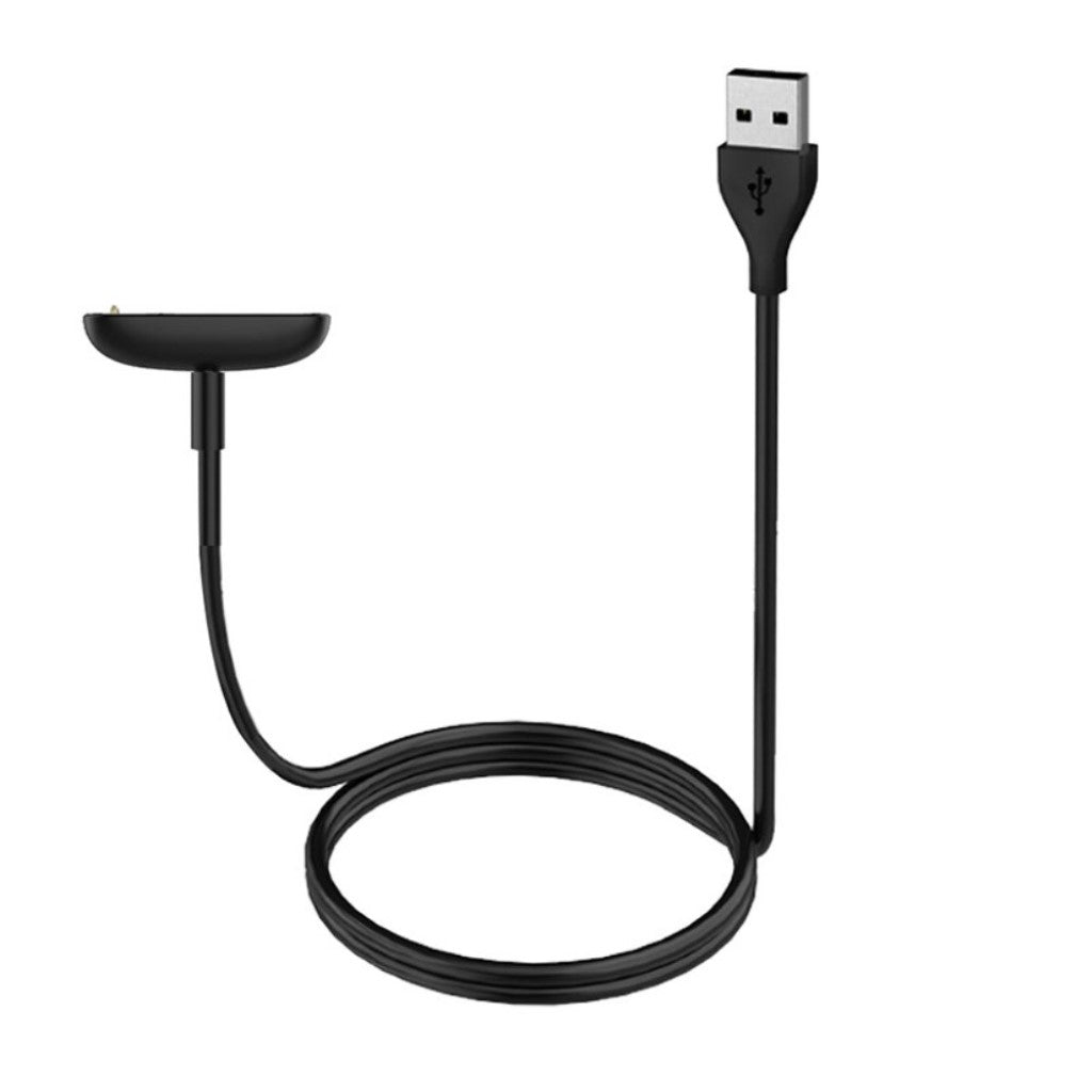 1m Fitbit Luxe    USB Opladningskabel - Sort#serie_1