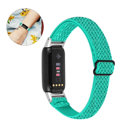 Udsøgt Fitbit Luxe Nylon Rem - Grøn#serie_2