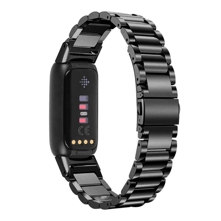 Rigtigt cool Fitbit Luxe Metal Rem - Sort#serie_1