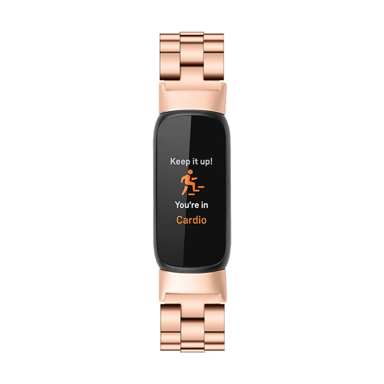 Rigtigt cool Fitbit Luxe Metal Rem - Pink#serie_3