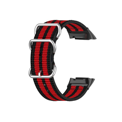Rigtigt rart Fitbit Charge 5 Nylon Rem - Flerfarvet#serie_10