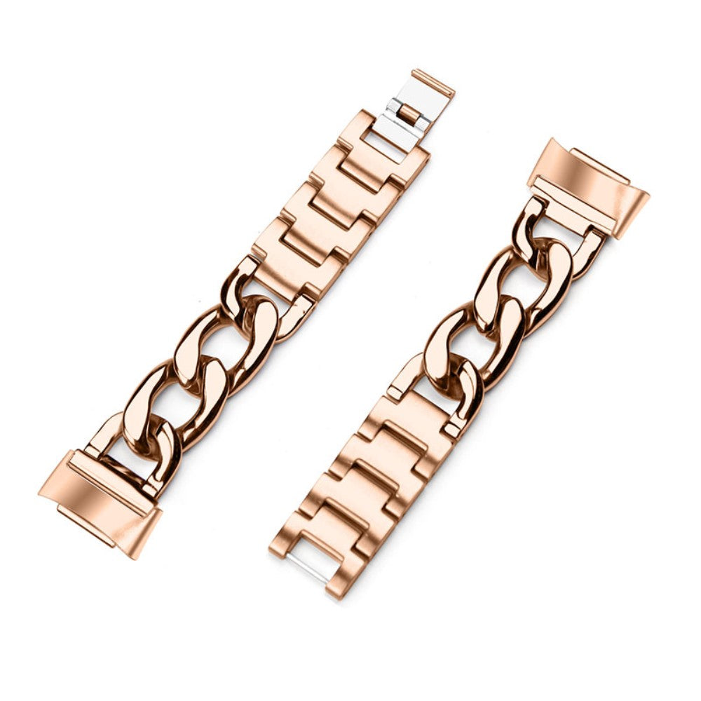 Sejt Fitbit Charge 5 Metal Rem - Pink#serie_1