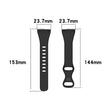 Davvero Confortevole Fitbit Smartwatch Silicone / Tpu Universali Cinturino