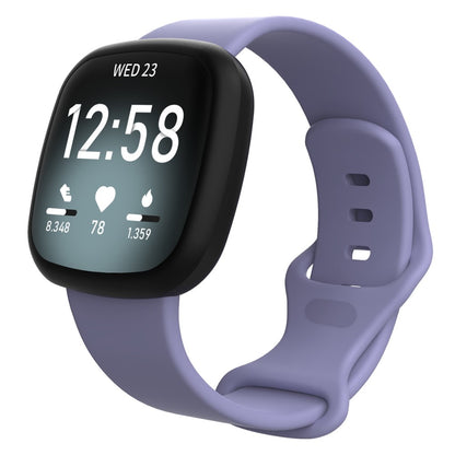 Mega hårdfør Universal Fitbit Silikone Rem - Størrelse: L - Lilla#serie_17