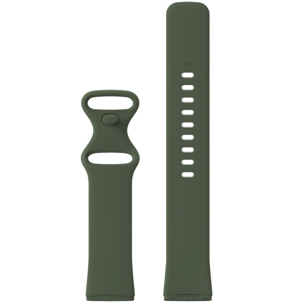 Mega hårdfør Universal Fitbit Silikone Rem - Størrelse: L - Grøn#serie_3