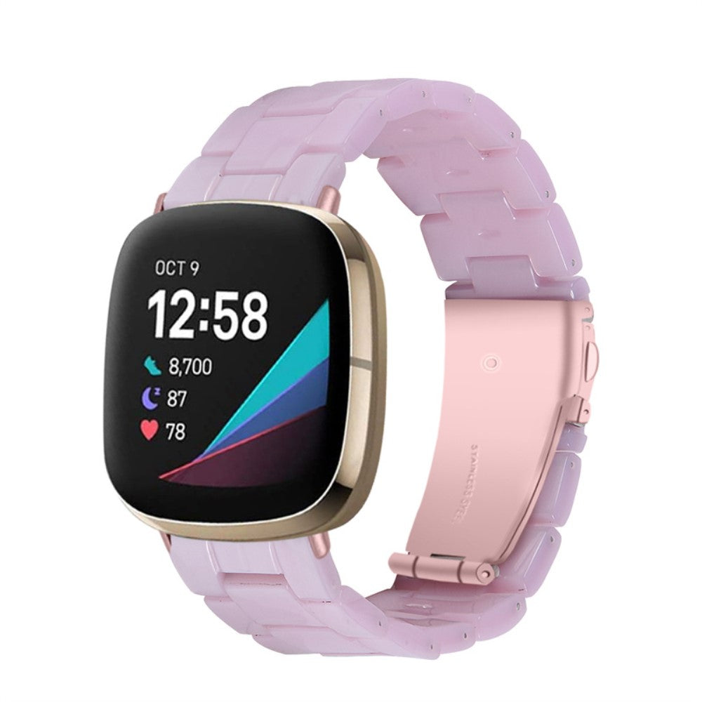 Mega pænt Fitbit Sense 2 / Fitbit Versa 4  Rem - Lilla#serie_24