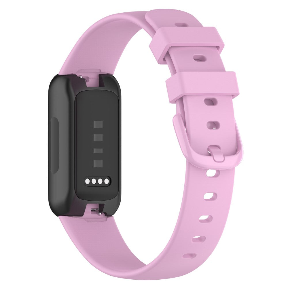 Alle tiders Fitbit Inspire 3 Silikone Rem - Lilla#serie_5