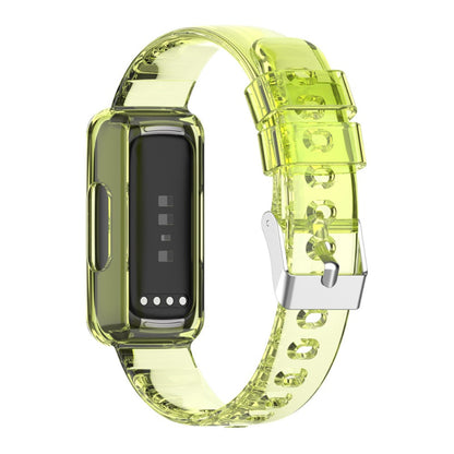 Mega pænt Fitbit Inspire 3 Silikone Rem - Gul#serie_5