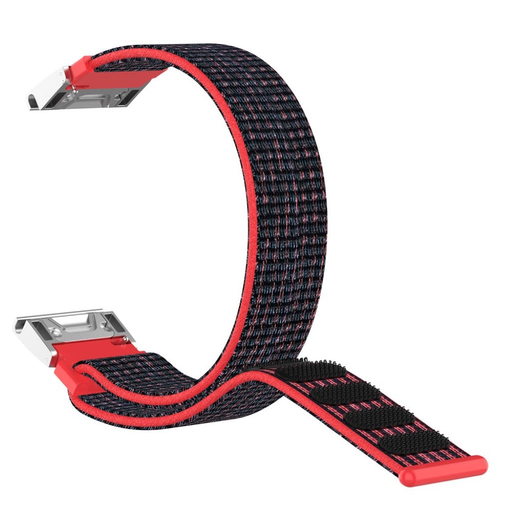 Nydelig Universal Garmin Nylon Rem - Sort#serie_3
