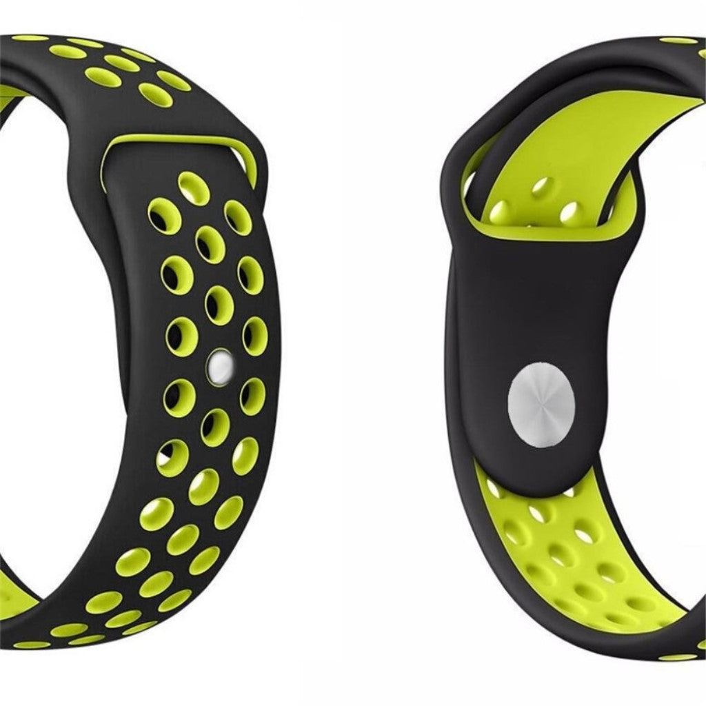 Rigtigt fint Universal Garmin Silikone Rem - Sort#serie_7