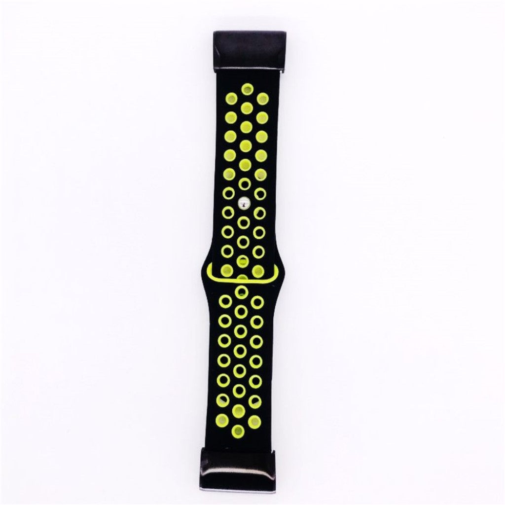 Rigtigt fint Universal Garmin Silikone Rem - Sort#serie_7