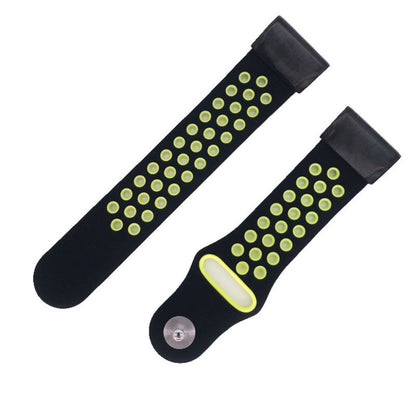 Rigtigt fint Universal Garmin Silikone Rem - Sort#serie_7