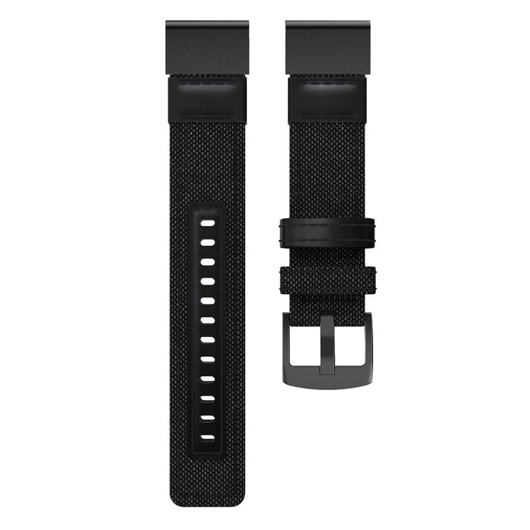 Vildt elegant Universal Garmin Ægte læder Rem - Sort#serie_1