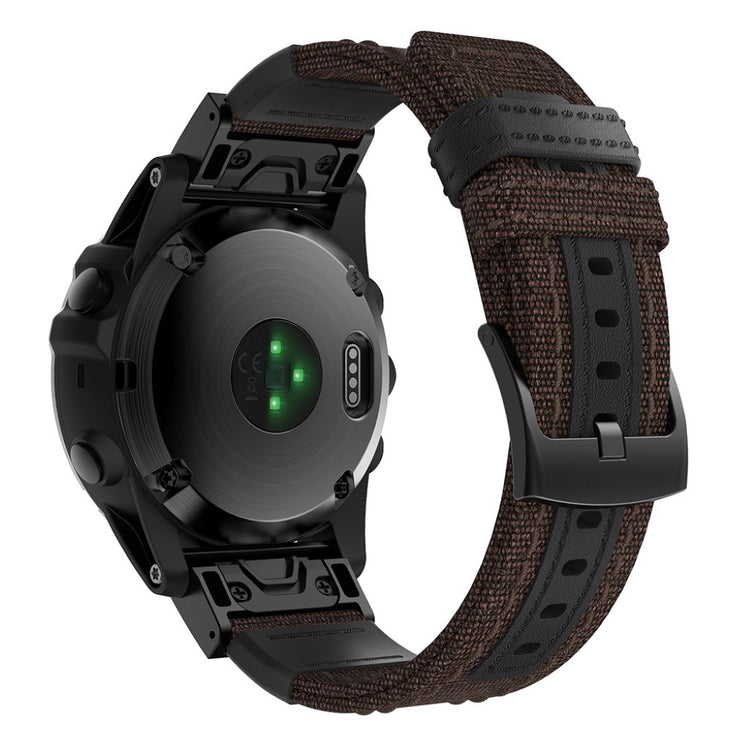 Vildt elegant Universal Garmin Ægte læder Rem - Brun#serie_4